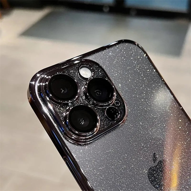 Sophron™ Case: Transparent Plating Glitter - Sophron Studios