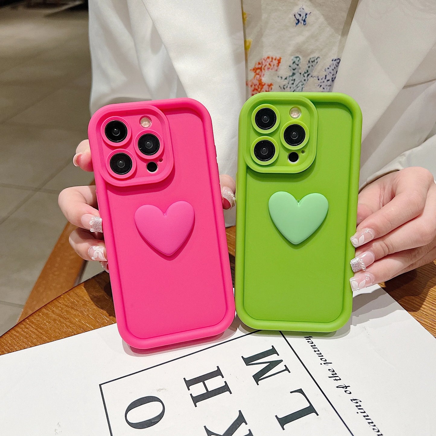 Sophron™ Case: Love Heart Silicone - Sophron Studios