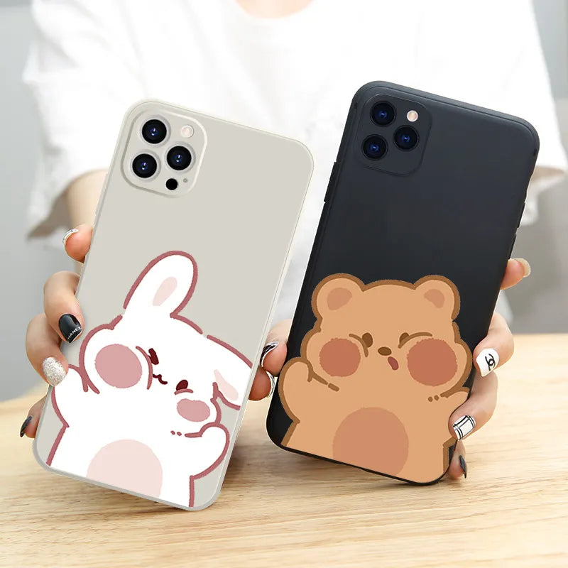 Sophron⢠Case: Cute Rabbit Bear - Sophron Studios