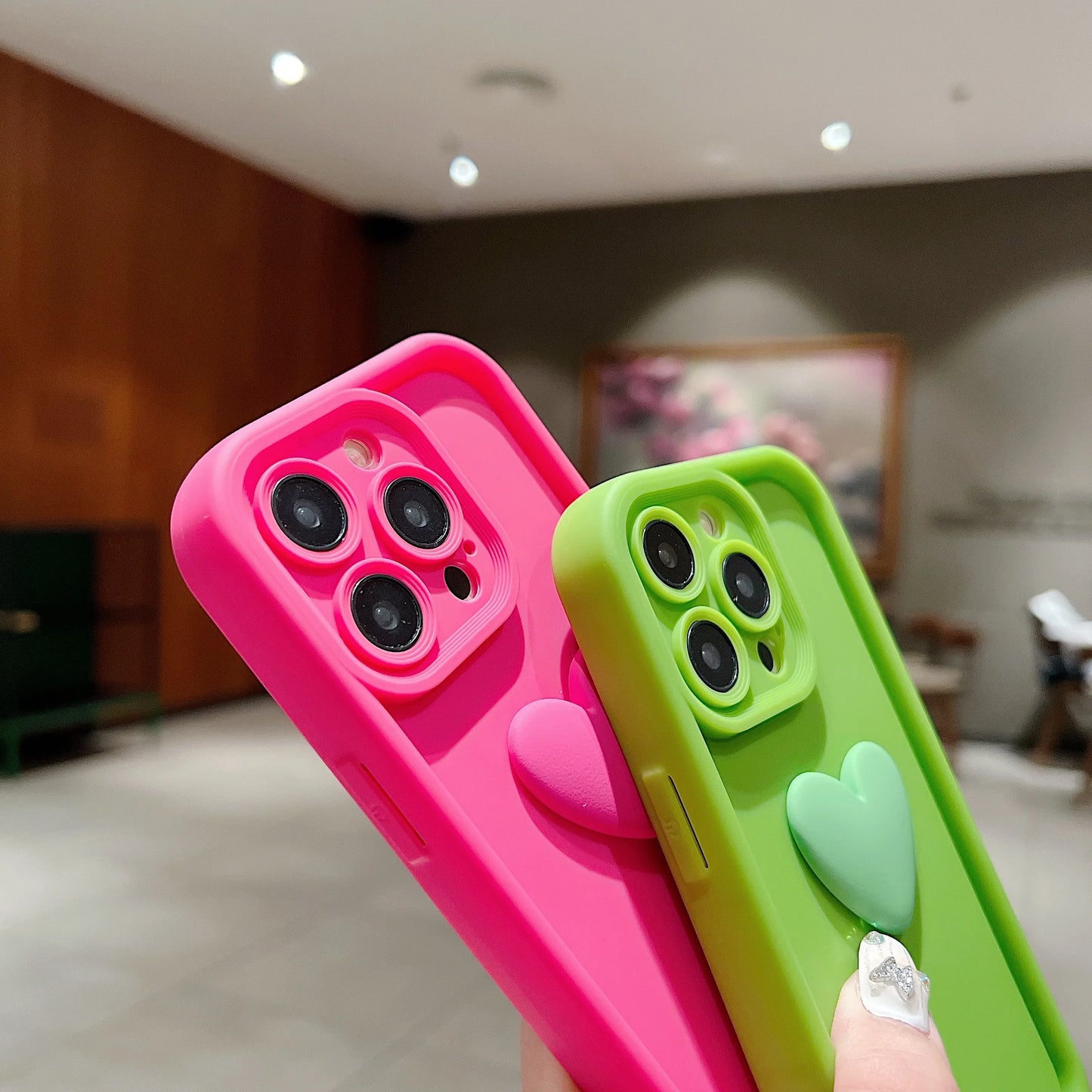 Sophron™ Case: Love Heart Silicone - Sophron Studios