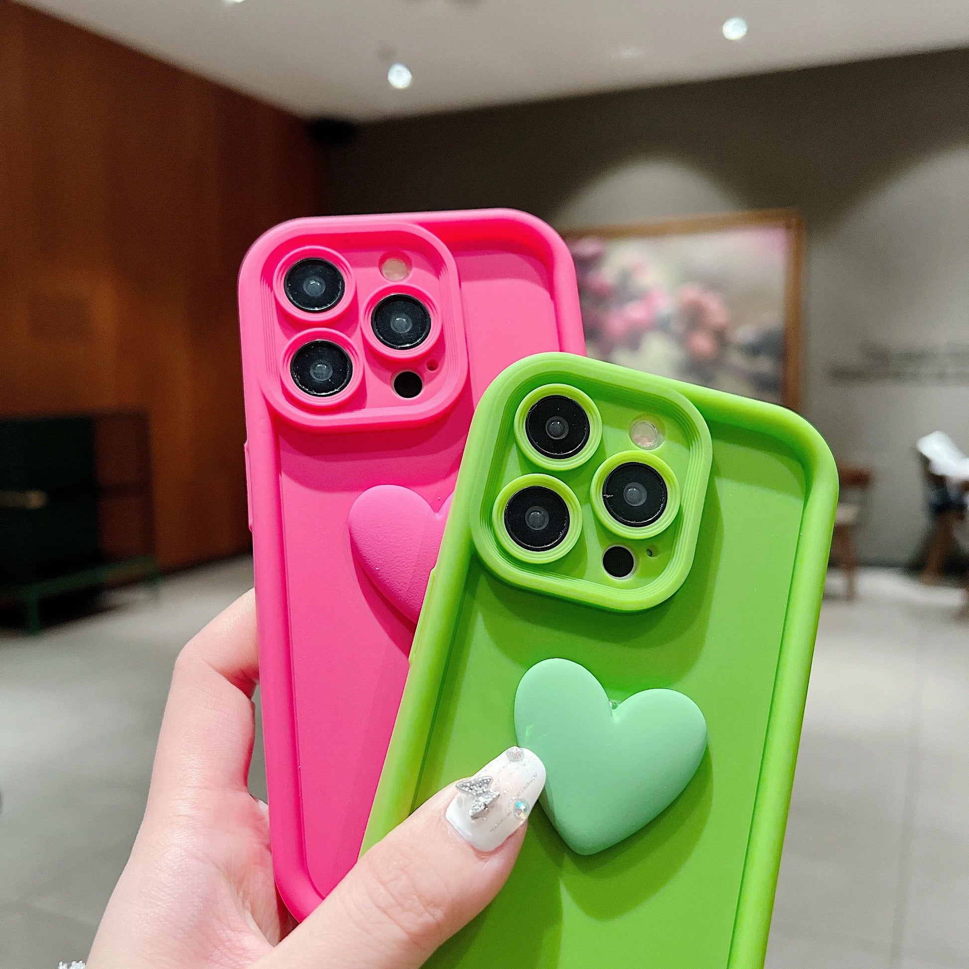 Sophron™ Case: Love Heart Silicone - Sophron Studios