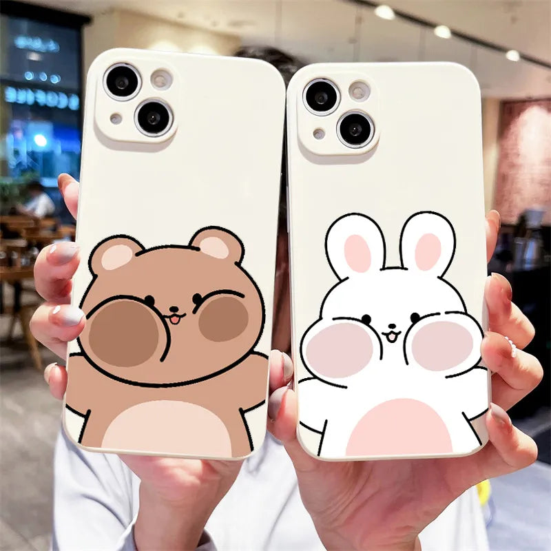 Sophron⢠Case: Cute Rabbit Bear - Sophron Studios