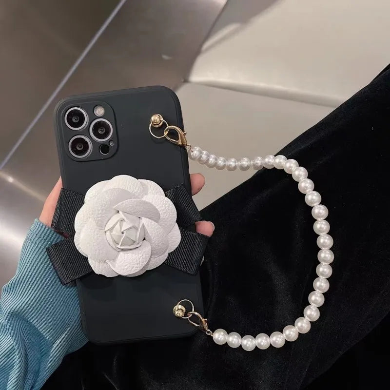 Sophron™ Case: Rose With Pearls - Sophron Studios