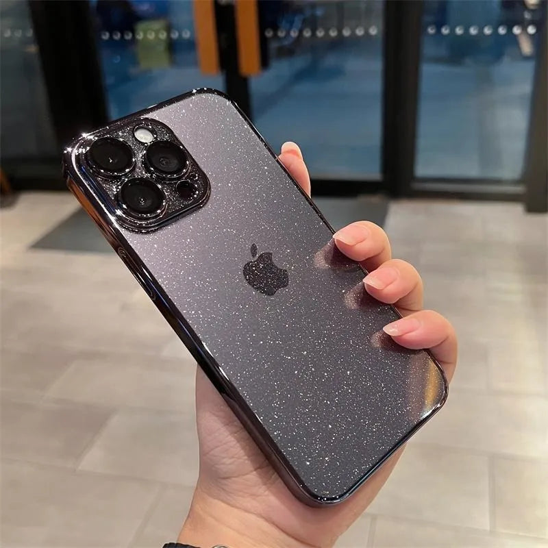 Sophron™ Case: Transparent Plating Glitter - Sophron Studios