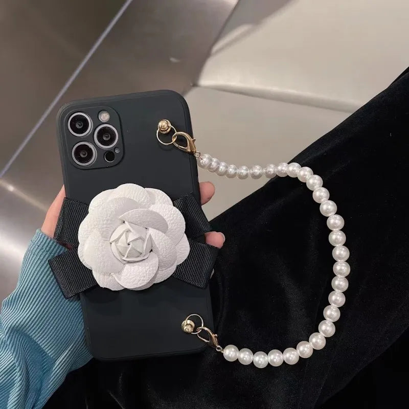 Sophron™ Case: Rose With Pearls - Sophron Studios