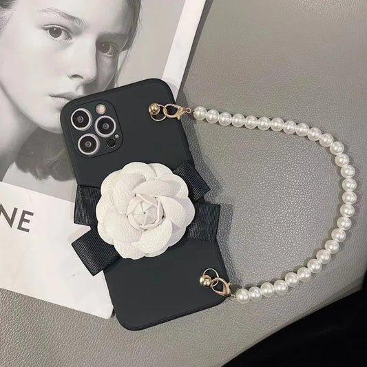 Sophron™ Case: Rose With Pearls - Sophron Studios