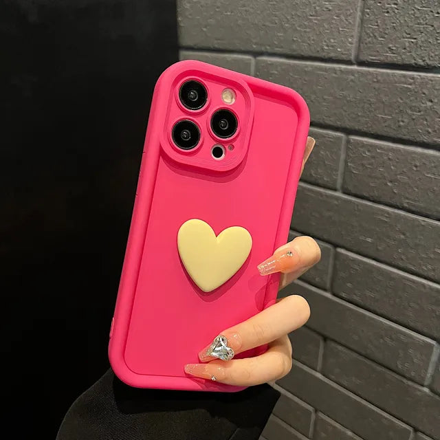 Sophron™ Case: Love Heart Silicone - Sophron Studios