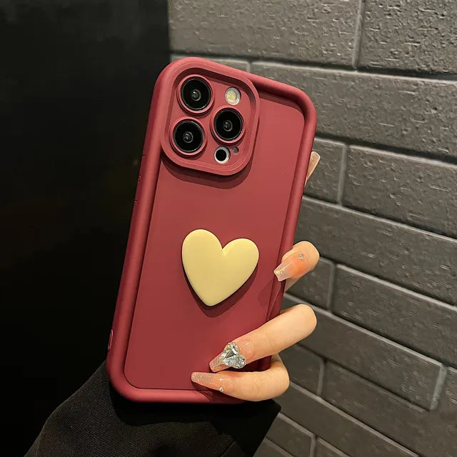 Sophron™ Case: Love Heart Silicone - Sophron Studios