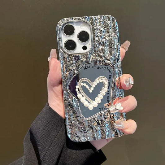 Sophron™ Case: Pearl Mirror + Bling Diamond - Sophron Studios