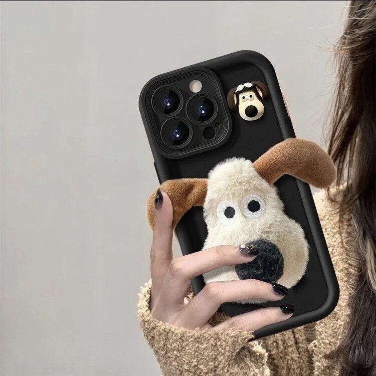 Sophron™ Case: Plush Palm Dog - Sophron Studios