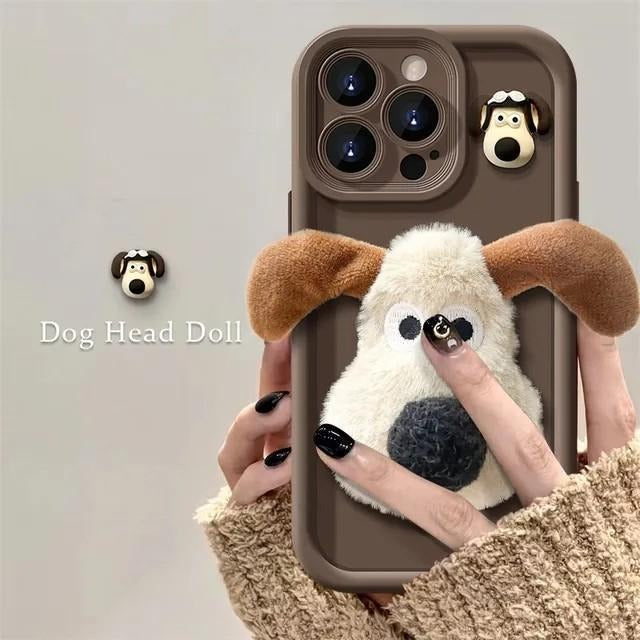 Sophron™ Case: Plush Palm Dog - Sophron Studios