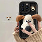 Sophron™ Case: Plush Palm Dog - Sophron Studios